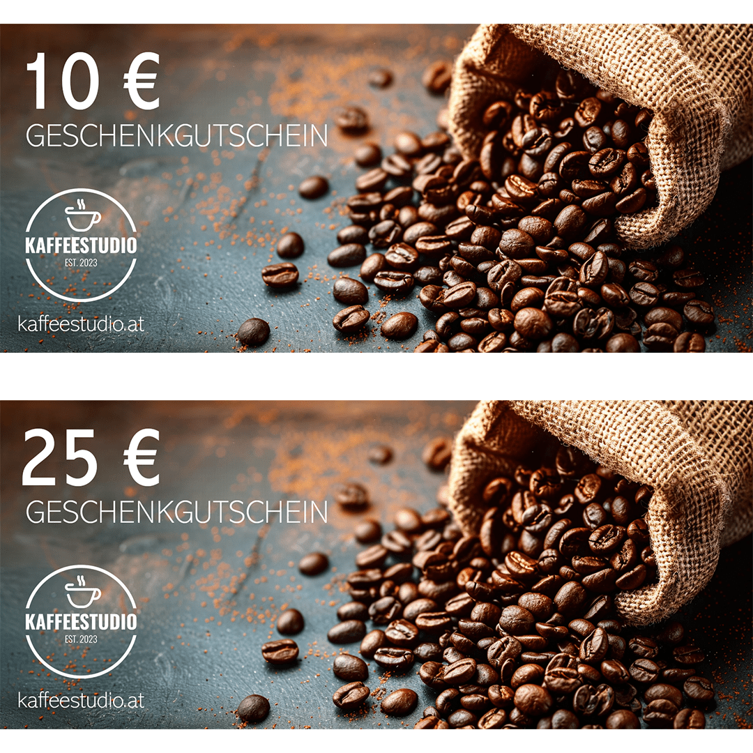 Geschenkgutscheine schenken - Kaffeestudio Shop