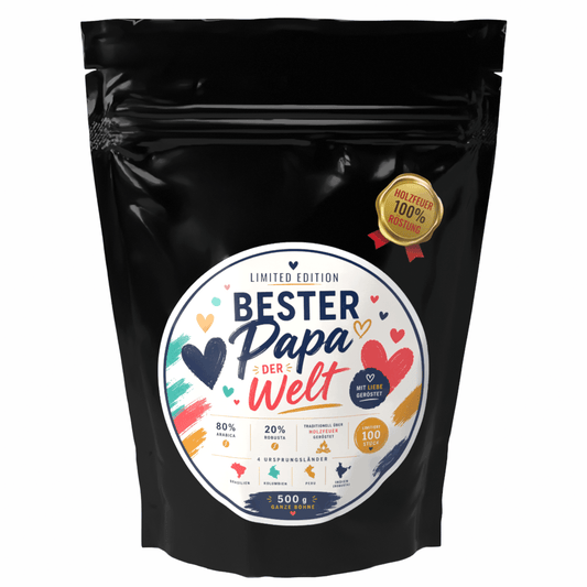 „Bester Papa“: Kaffeestudio.at stellt limitierte Vatertagsröstung vor – nur 100 Stück - Kaffeestudio Shop