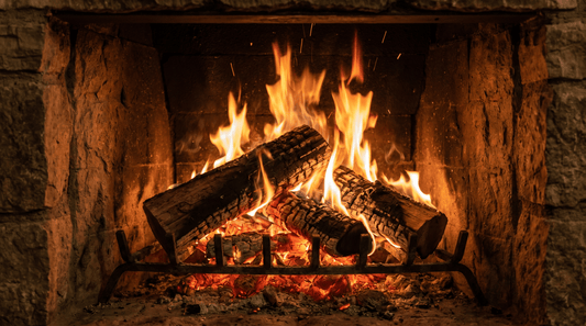 🔥 Holzfeuer.at – Ultra HD 4K Fireplace | Kaminfeuer zum Entspannen - Kaffeestudio Shop