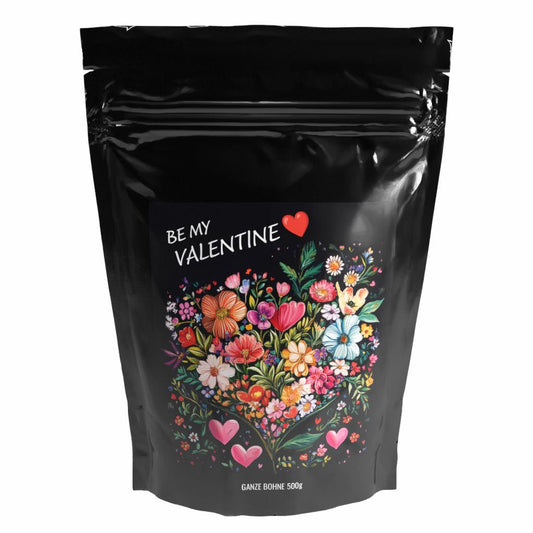 Valentinstag 2026: Kaffeeliebe schenken mit dem Geschenk-Kaffee „BE MY VALENTINE“ - Kaffeestudio Shop