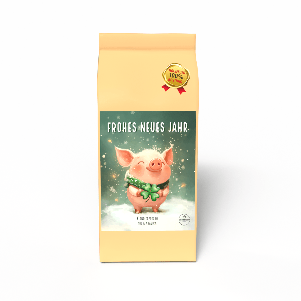 Geschenk Kaffee 'FROHES NEUES JAHR' - 100% ARABICA - Kaffeestudio Shop
