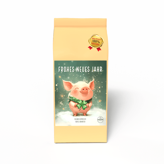Geschenk Kaffee 'FROHES NEUES JAHR' - 100% ARABICA - Kaffeestudio Shop
