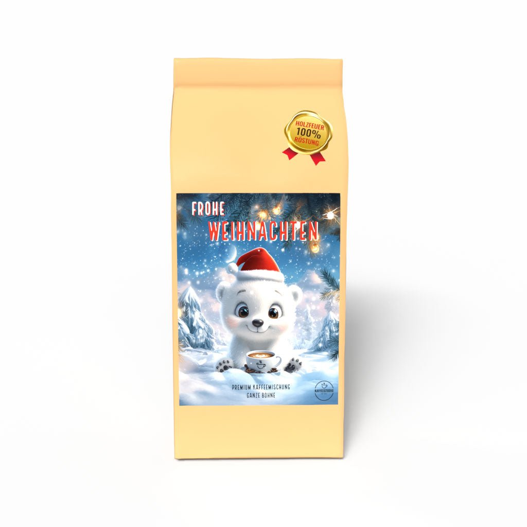 Geschenk Kaffee Weihnachten 'XMAS BÄR' - Premium Kaffeebohnen - Kaffeestudio Shop