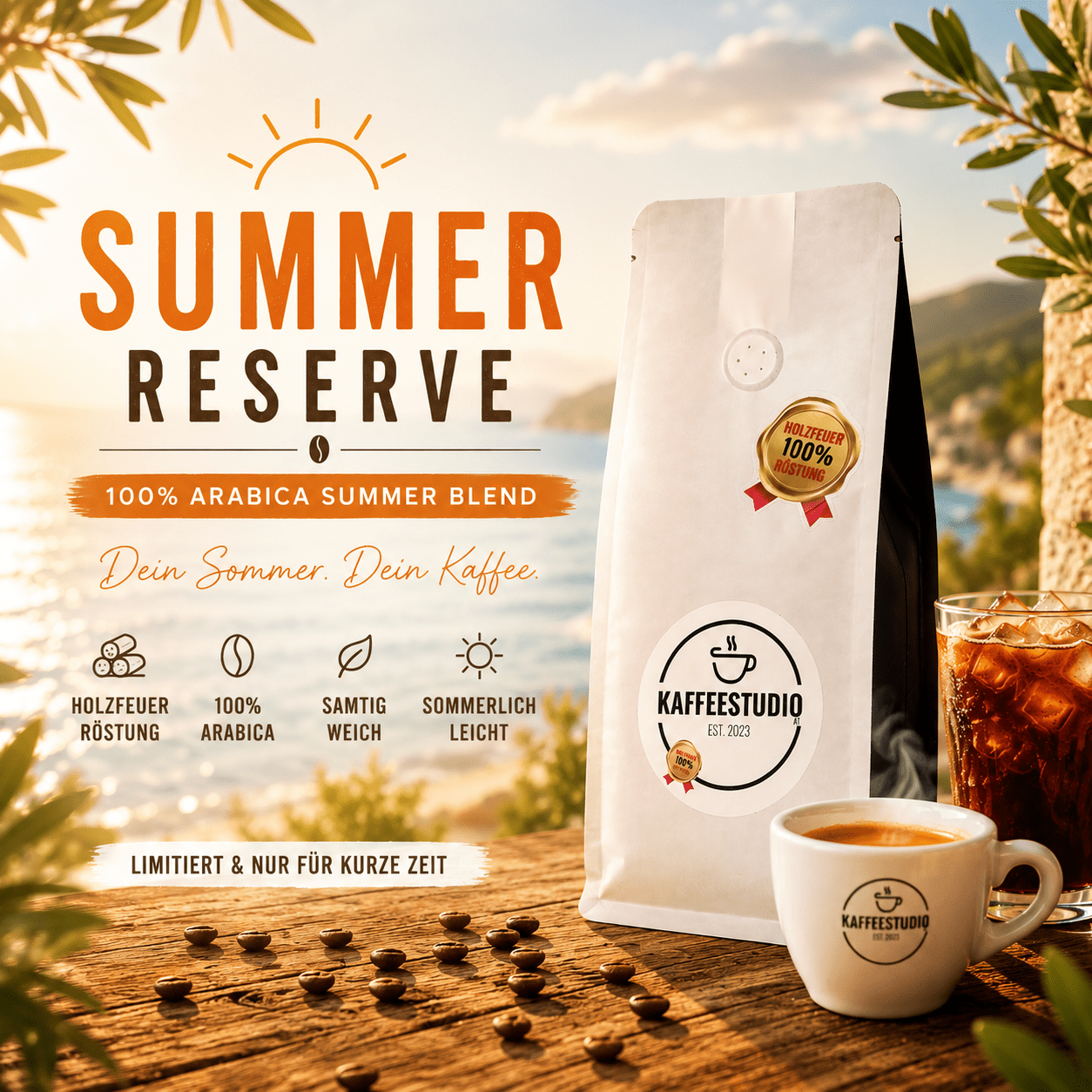 Summer Reserve - 100% Arabica | Limitierte Sommeredition - Kaffeestudio Shop